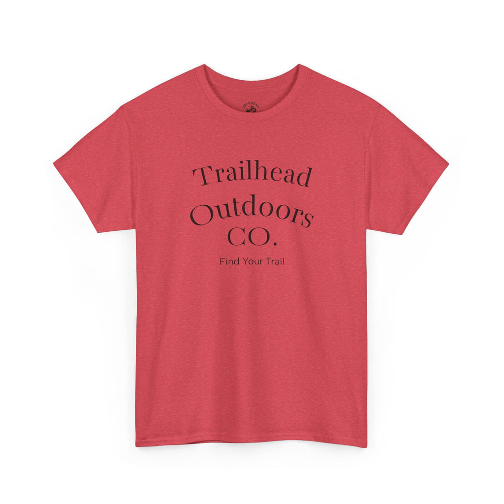 Trailhead Outdoors Co. Mountain Graphic Tee — Neutral Adventure T-Shirt for Hikers & Campers