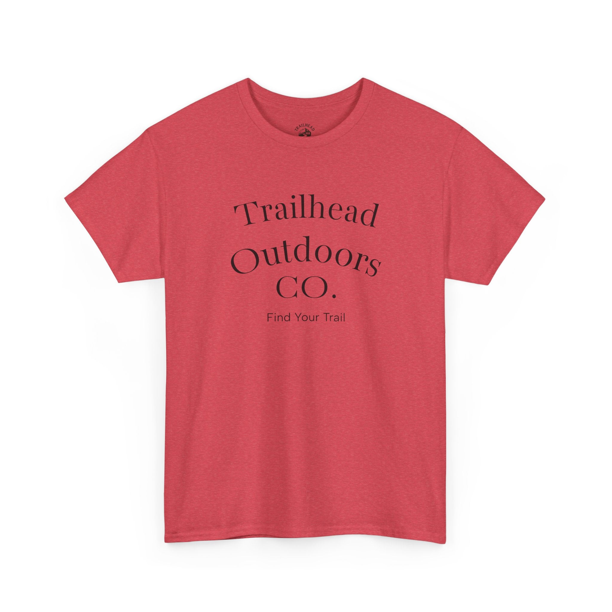 Trailhead Outdoors Co. Mountain Graphic Tee — Neutral Adventure T-Shirt for Hikers & Campers
