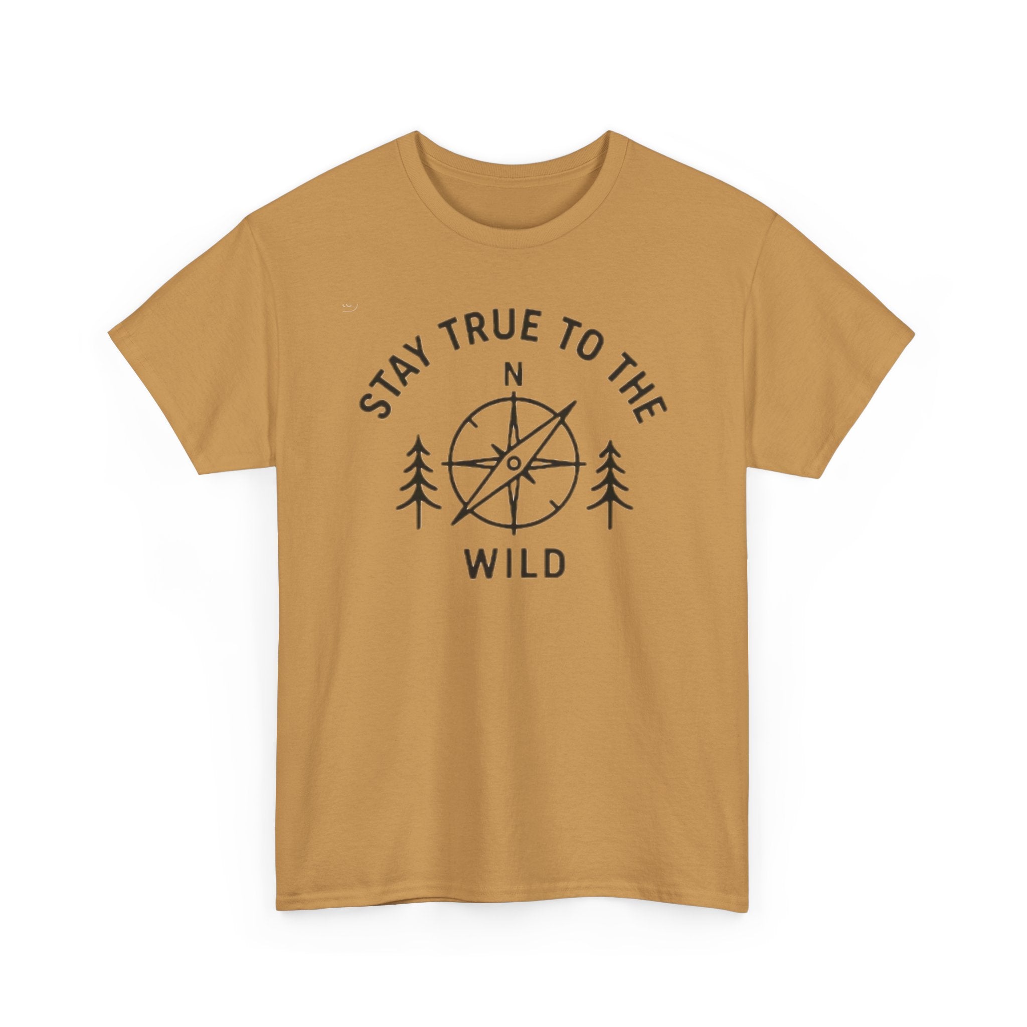 Stay True to the Wild T-Shirt — Compass & Trees Outdoor Adventure Tee
