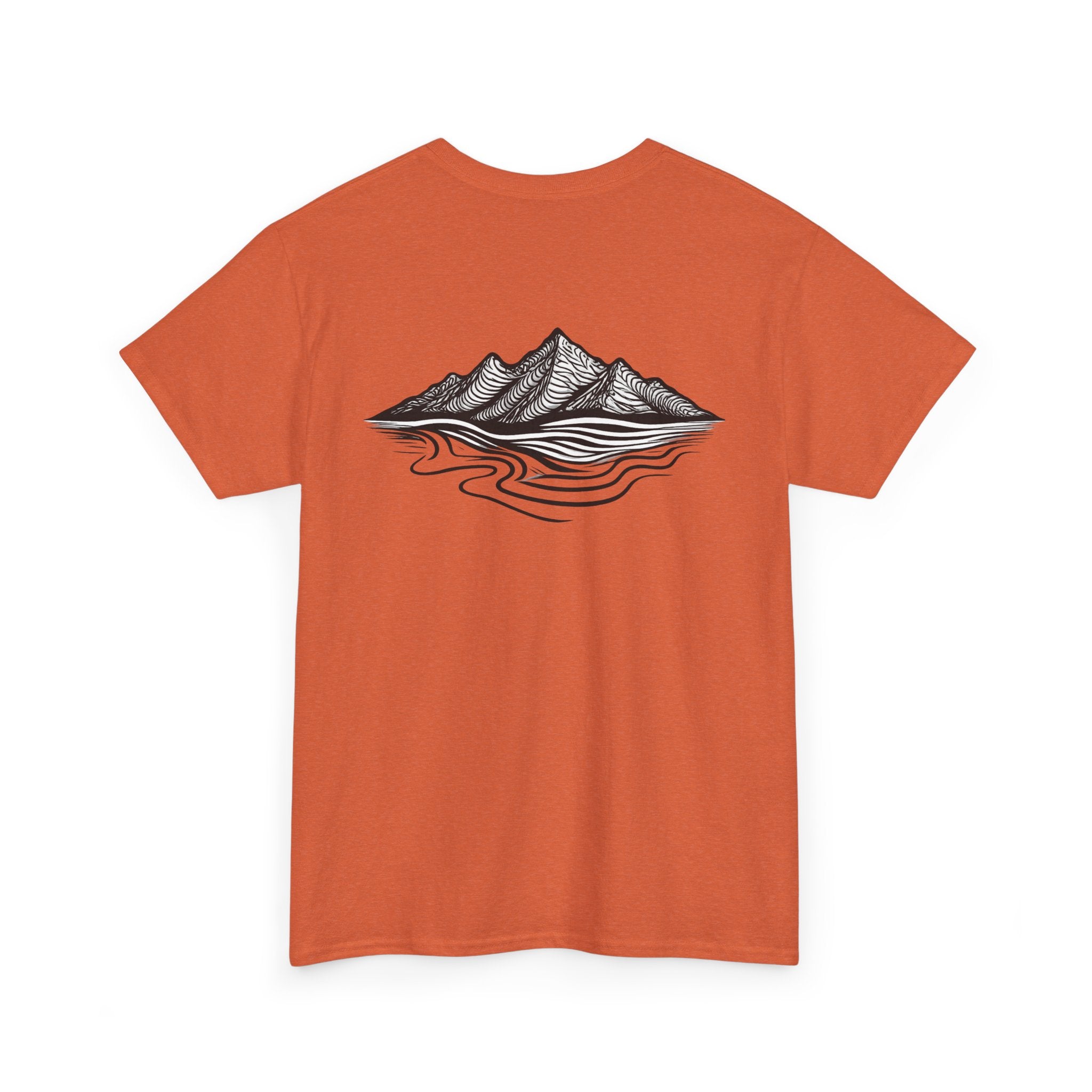 Trailhead Outdoors Co. Mountain Graphic Tee — Neutral Adventure T-Shirt for Hikers & Campers