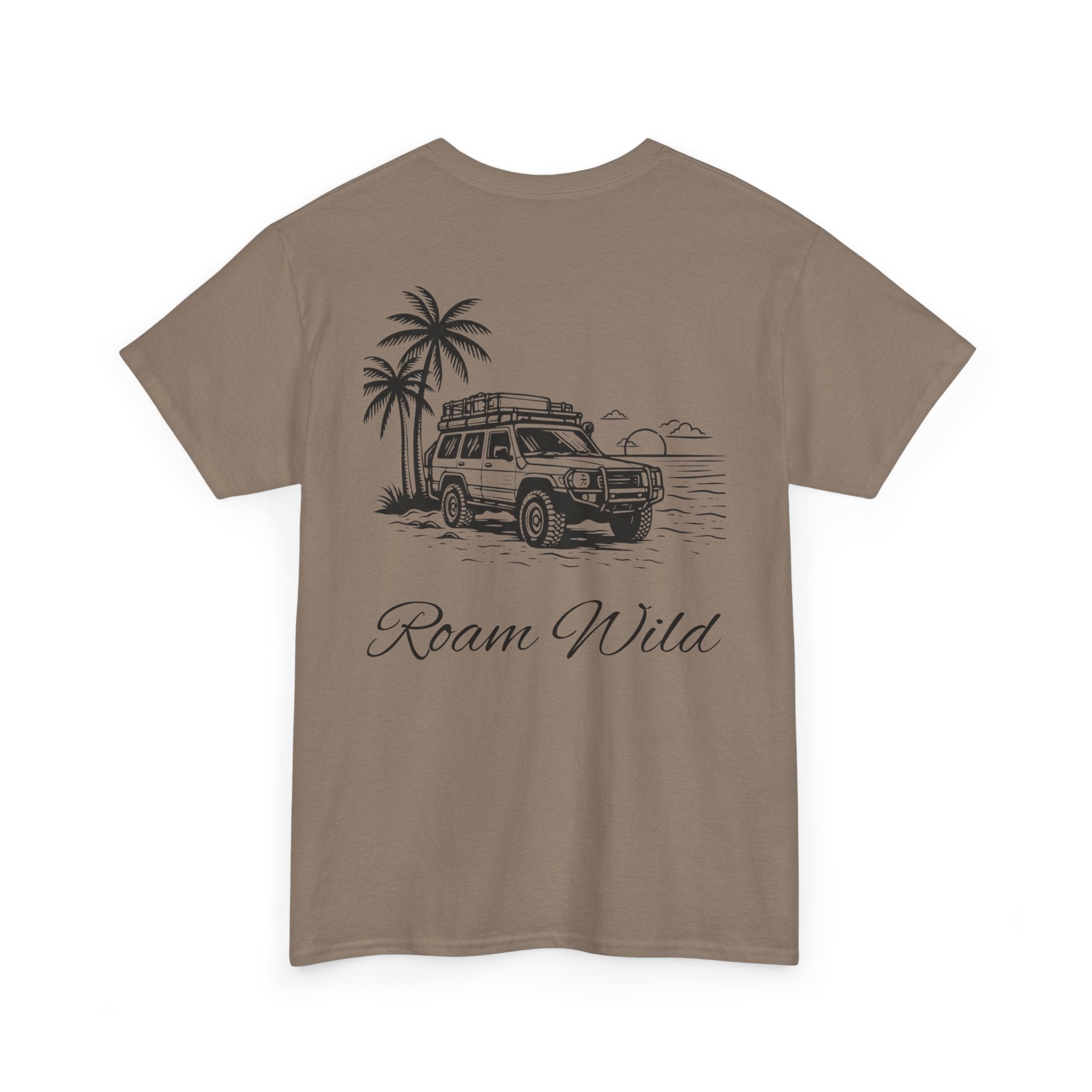Roam Wild Tee — Adventure SUV Beach T-Shirt