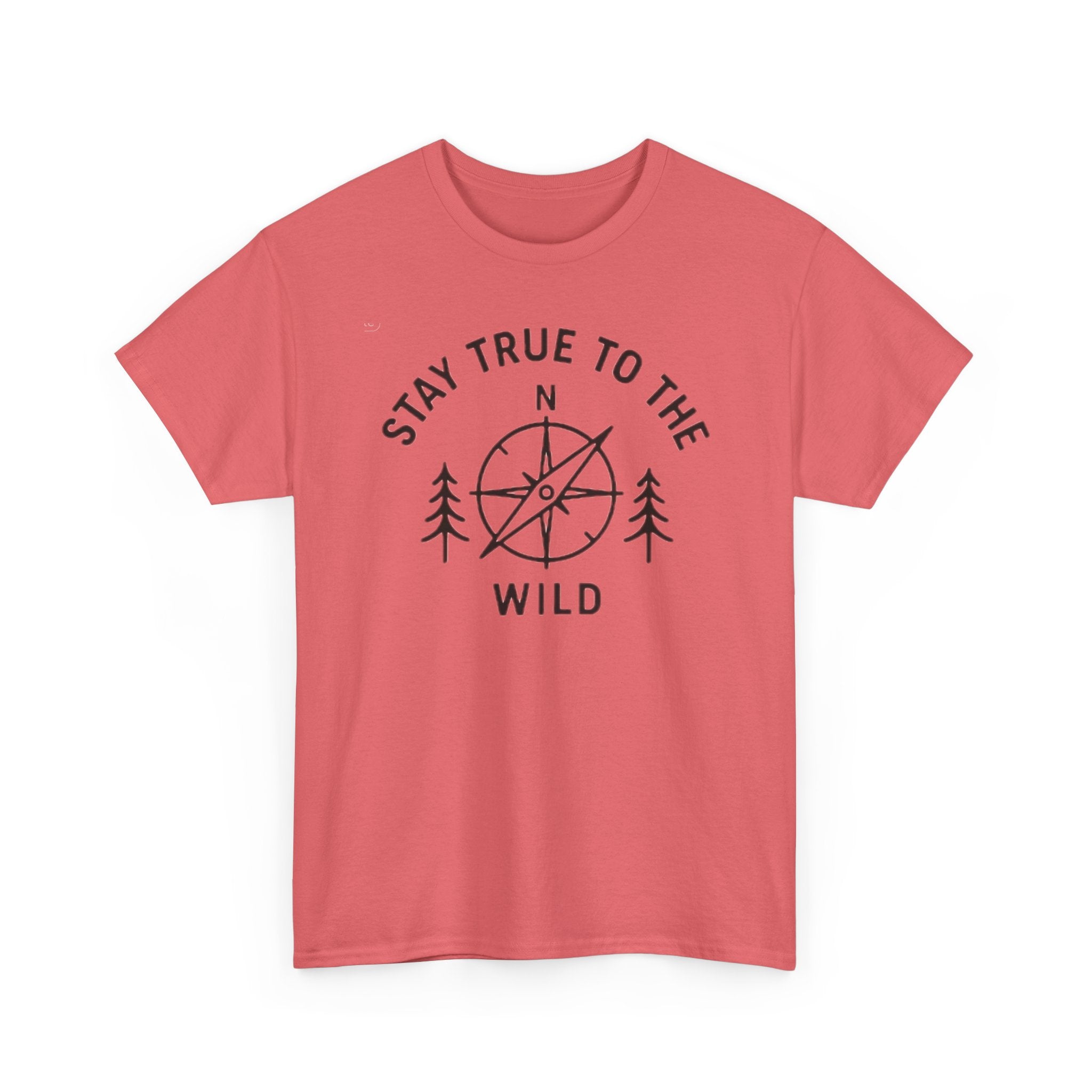 Stay True to the Wild T-Shirt — Compass & Trees Outdoor Adventure Tee