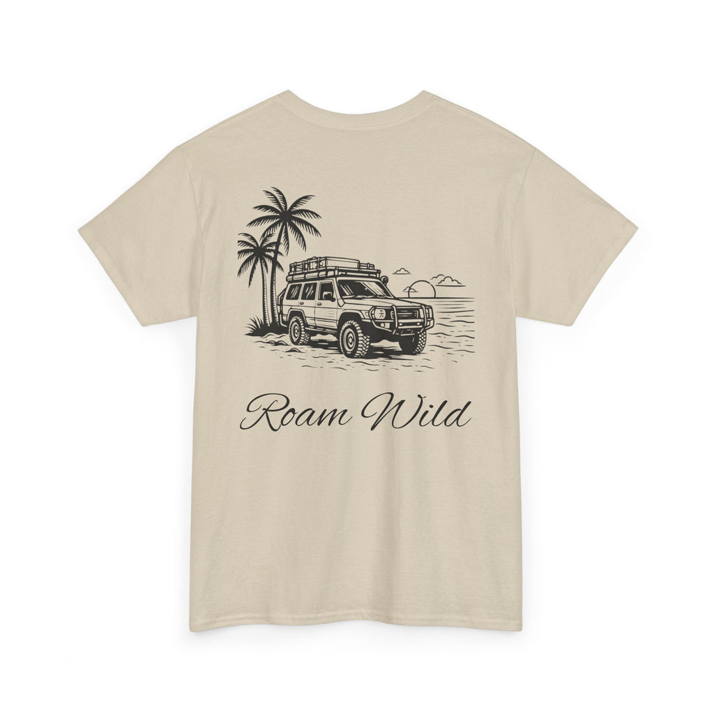 Roam Wild Tee — Adventure SUV Beach T-Shirt
