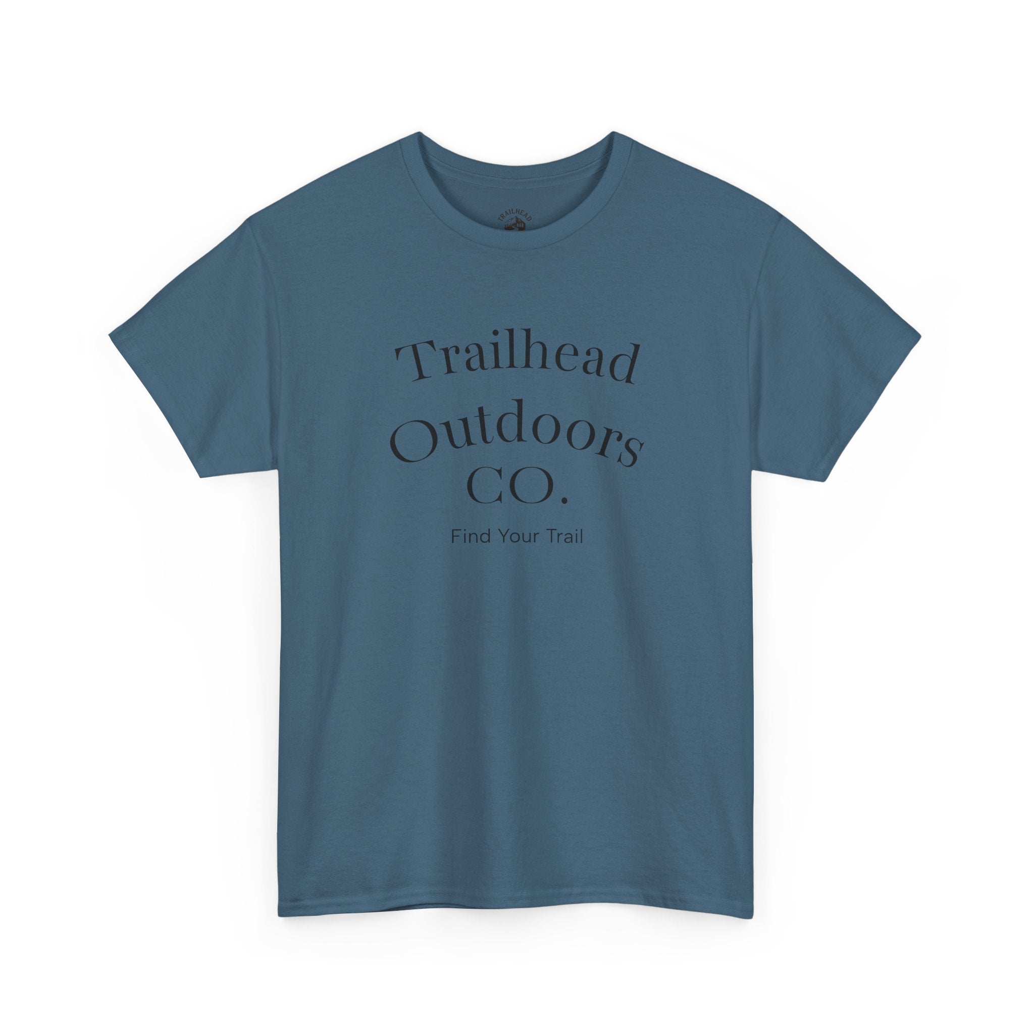 Trailhead Outdoors Co. Mountain Graphic Tee — Neutral Adventure T-Shirt for Hikers & Campers