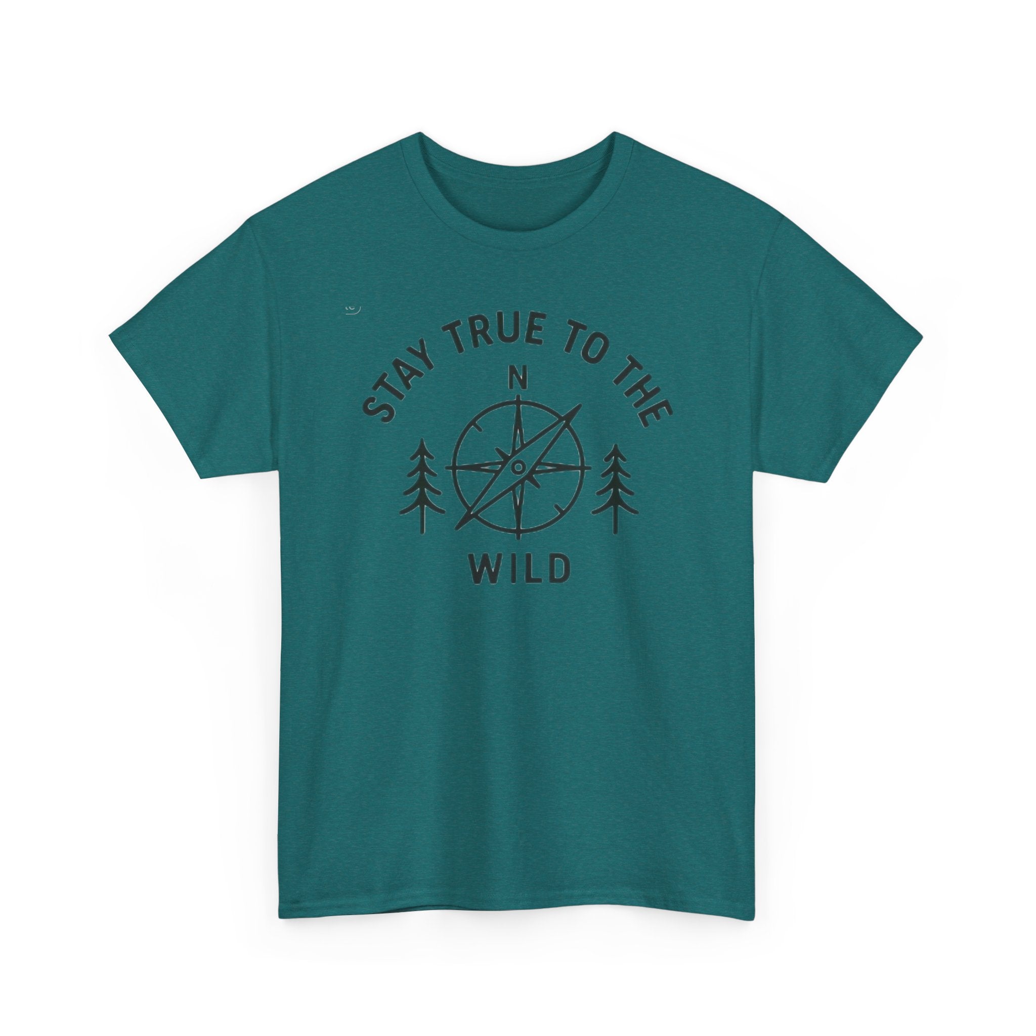 Stay True to the Wild T-Shirt — Compass & Trees Outdoor Adventure Tee
