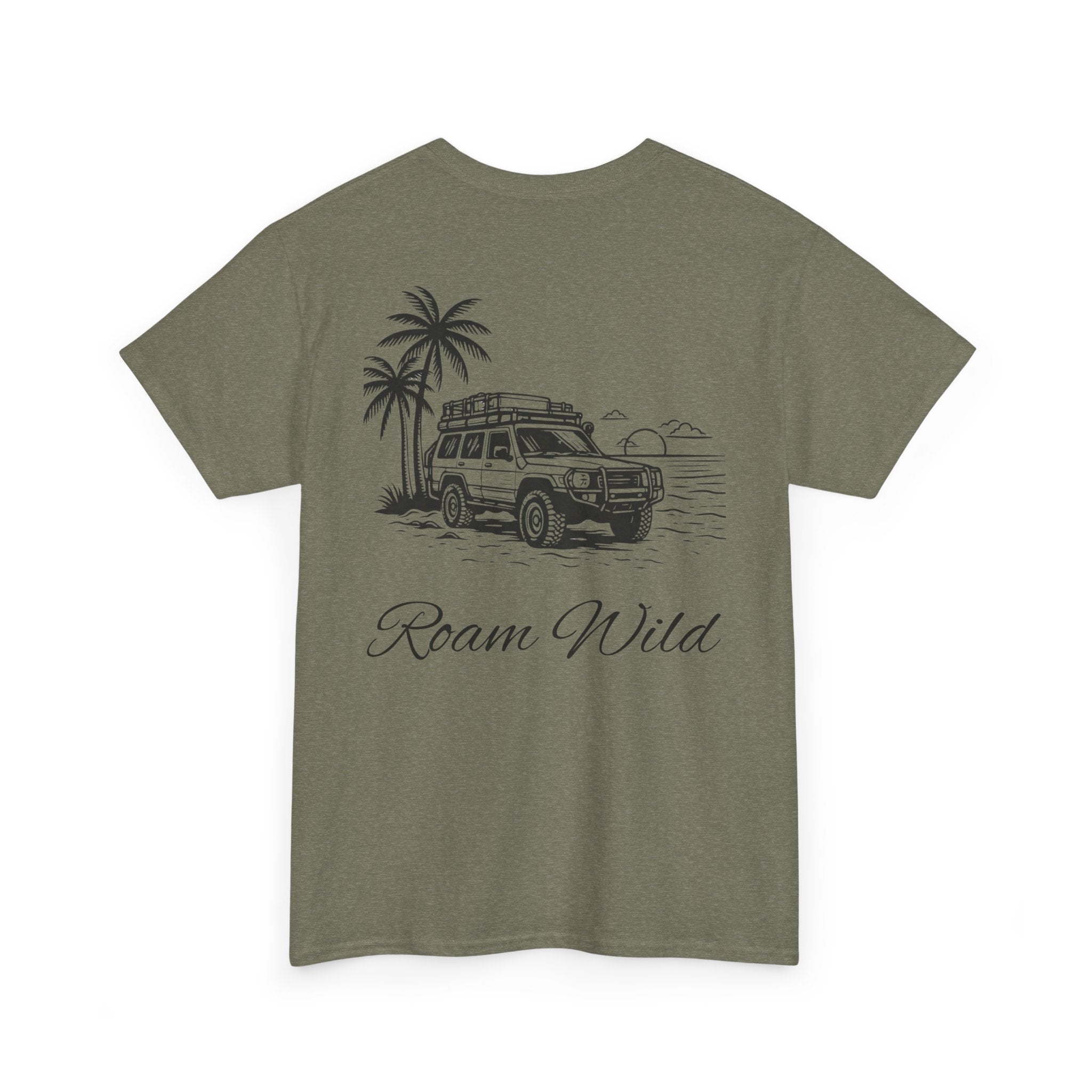 Roam Wild Tee — Adventure SUV Beach T-Shirt