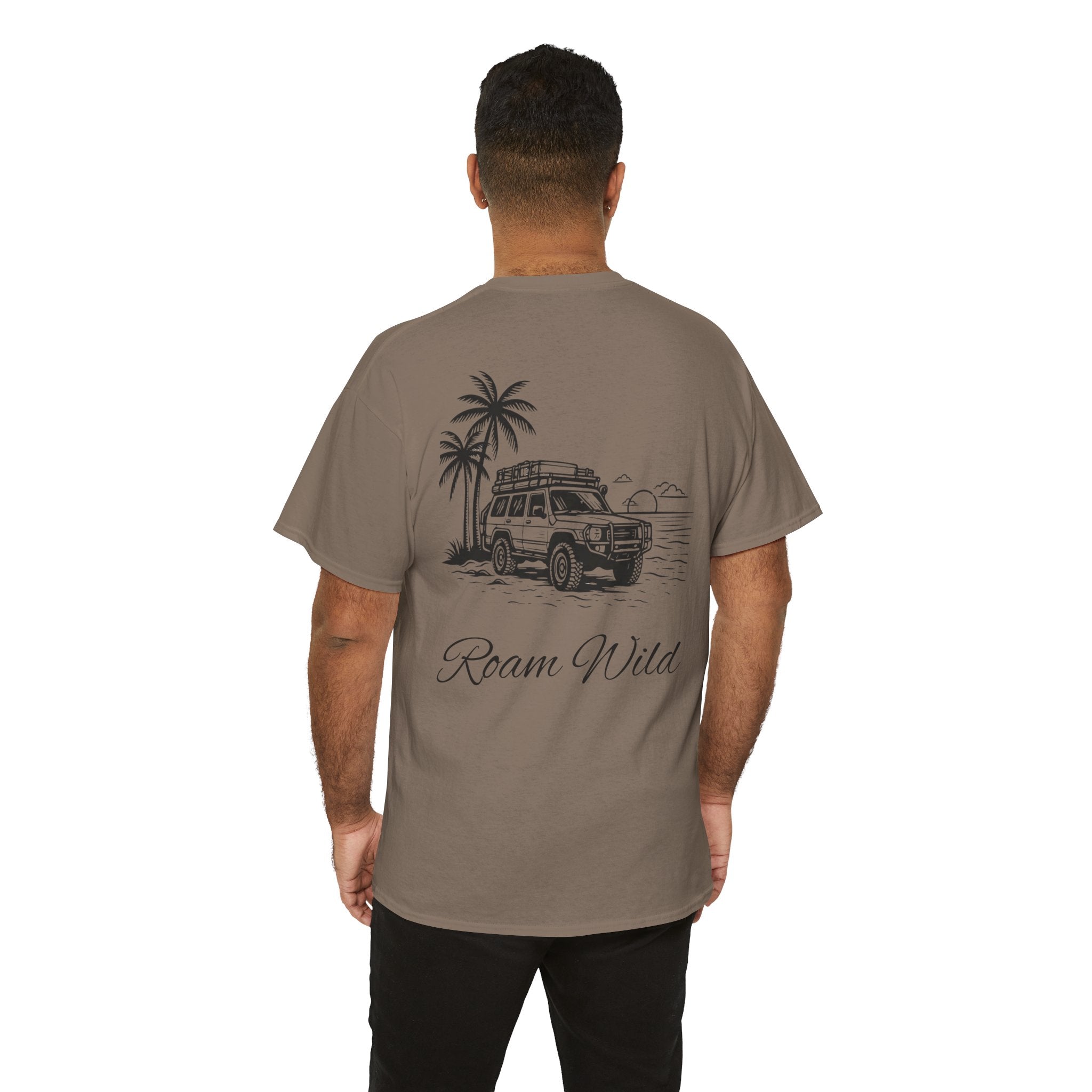 Roam Wild Tee — Adventure SUV Beach T-Shirt
